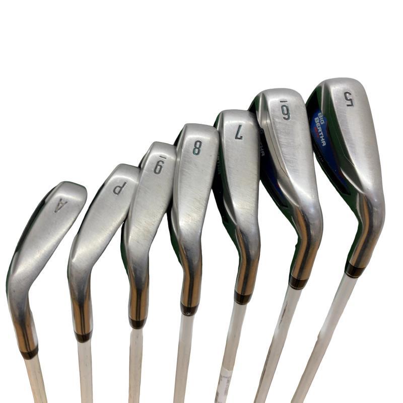 老若男女可　キャロウェイBIG BERTH2014アイアンセットR 6-S 7本 Callaway（キャロウェイ） BIG BERTHA(2014) BETA 7S アイアンセット