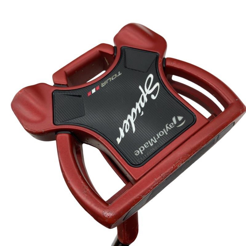 【希少】堀川プロ使用Spider TOUR RED 34in TaylorMade（テーラーメイド） Spider Tour RED(サイトライン) 34
