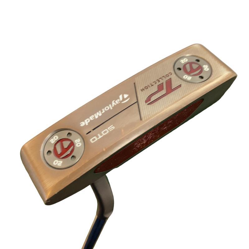 (新品未使用)TaylorMade TP Soto パター ヘッドカバー付き TaylorMade（テーラーメイド） TP COLLECTION PATINA SOTO 33インチ