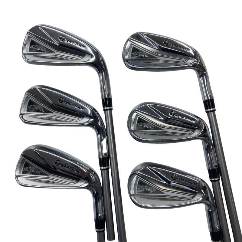 【良品】テーラーメイド ステルスグローレ メンズアイアンセット 7本 R TaylorMade（テーラーメイド） STEALTH GLOIRE 7S アイアンセット IR
