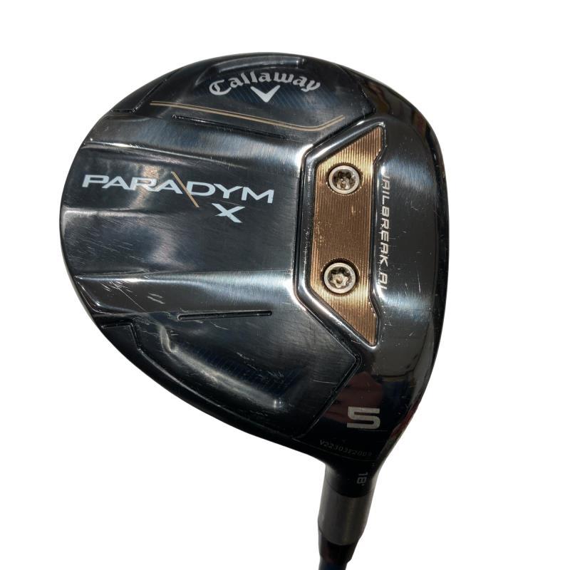 「美品」キャロウェイ PARADYM X 5W フェアウェイウッド FW Callaway（キャロウェイ） PARADYM X 5W フェアウェイウッド FW