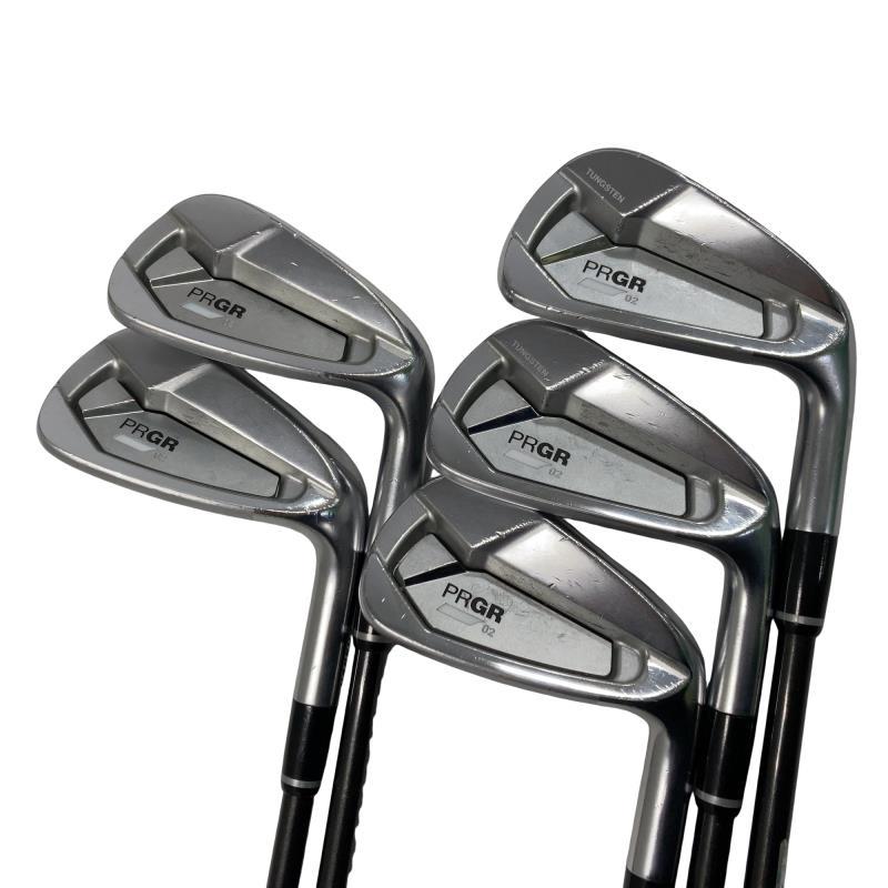 PRGR（プロギア） PRGR 02(2023) 5S アイアンセット IR フレックスS
