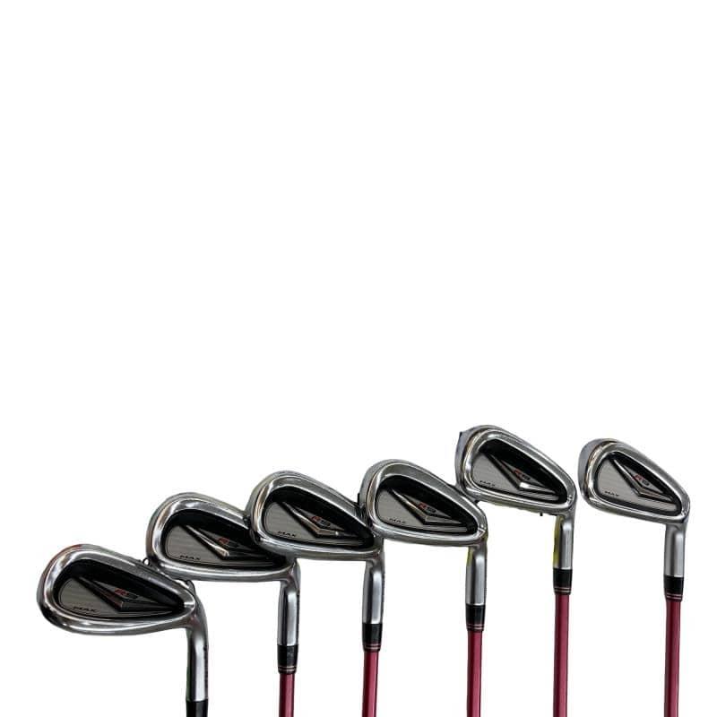 【てっちゃん】レディースゴルフセット　オンレッド　テイラーメイド てっちゃん】レディースゴルフセット オンレッド テイラーメイド