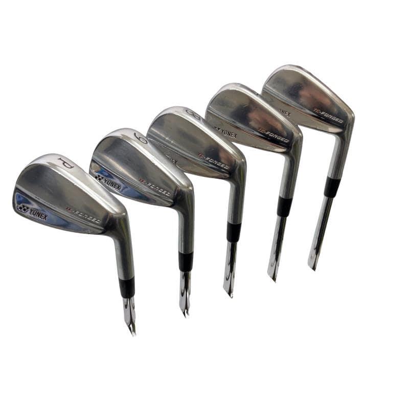 「美品」ヨネックス tc-forgedマッスルバックアイアン　4〜P 7本セット YONEX（ヨネックス） YONEX TC-FORGED(チタンハイブリッド マッスル