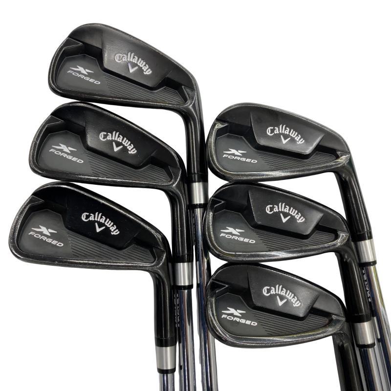 X フォージド STAR BLK 2021 アイアン(6本セット) Callaway（キャロウェイ） X FORGED STAR(2021) BLACK 6S アイアン