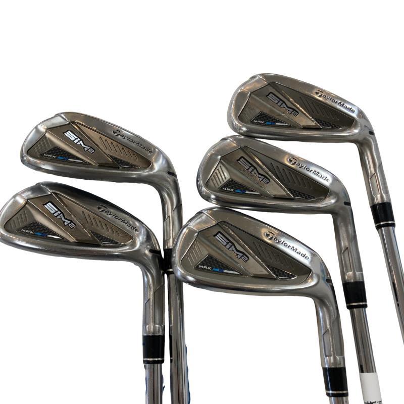 TaylorMade SIM2 MAX アイアンセット 6〜P　 5本セット TaylorMade（テーラーメイド） SIM2 MAX 5S アイアンセット IR