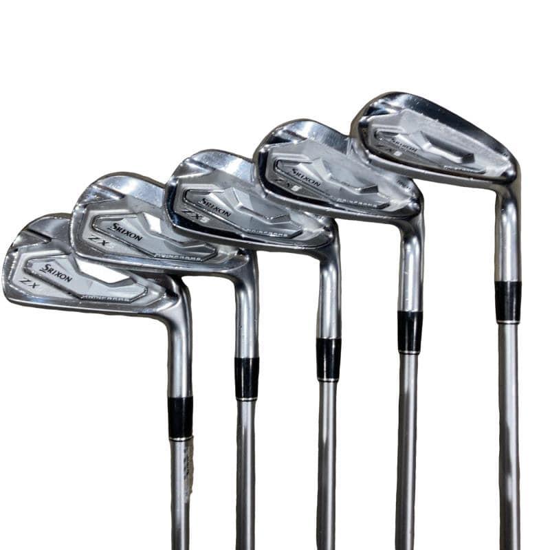 スリクソン ZX5 mk2 フレックスS グリップ美品 DUNLOP（ダンロップ） SRIXON ZX5 Mk II 6S アイアンセット IR