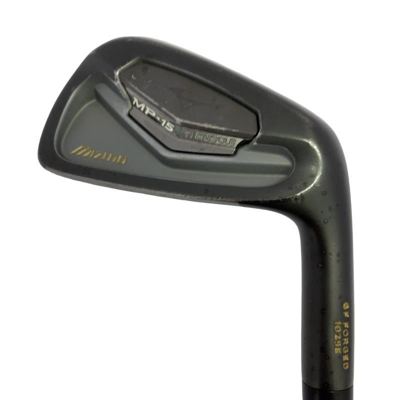 MIZUNO GOLF ミズノ MP-15(ブラック) 6S アイアンセット IR フレックス 