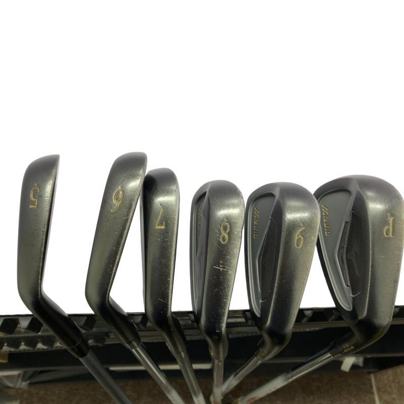 MIZUNO GOLF ミズノ MP-15(ブラック) 6S アイアンセット IR フレックス 