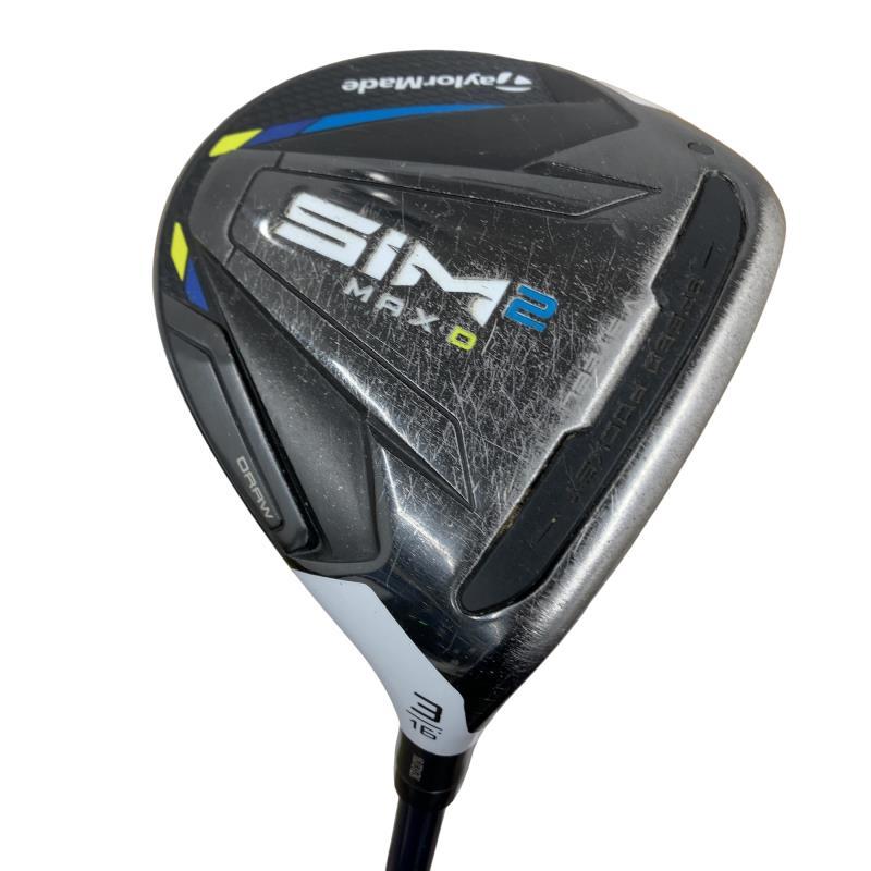 TaylorMade SIM2 MAX-D 3Wフェアウェイウッド Flex S TaylorMade（テーラーメイド） SIM2 MAX-D 3W フェアウェイウッド FW