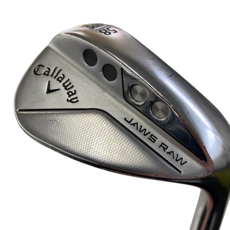 Callaway（キャロウェイ） JAWS RAW クロムメッキ 58°/08°Z ウェッジ 
