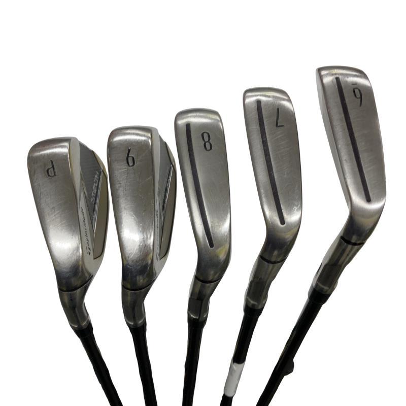 TaylorMade Stealth アイアンセット 5本セット【レフティ用】 TaylorMade（テーラーメイド） STEALTH 5S レフティ アイアンセット IR