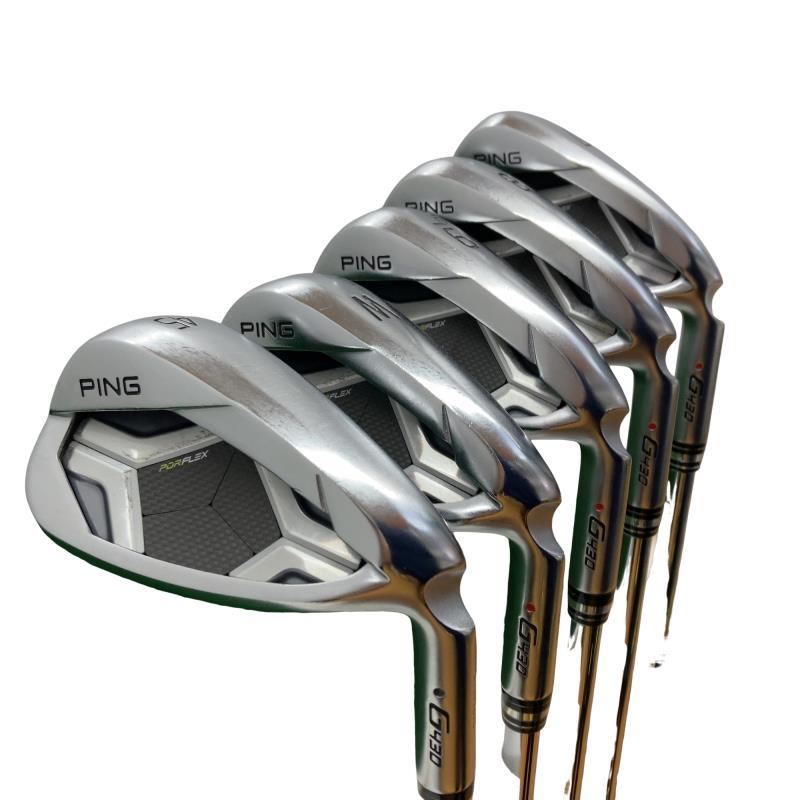 【新品未使用】PING G430 アイアンセット 6本 フレックスS PING（ピン） G430 6S アイアンセット IR フレックスR : ゴルフ