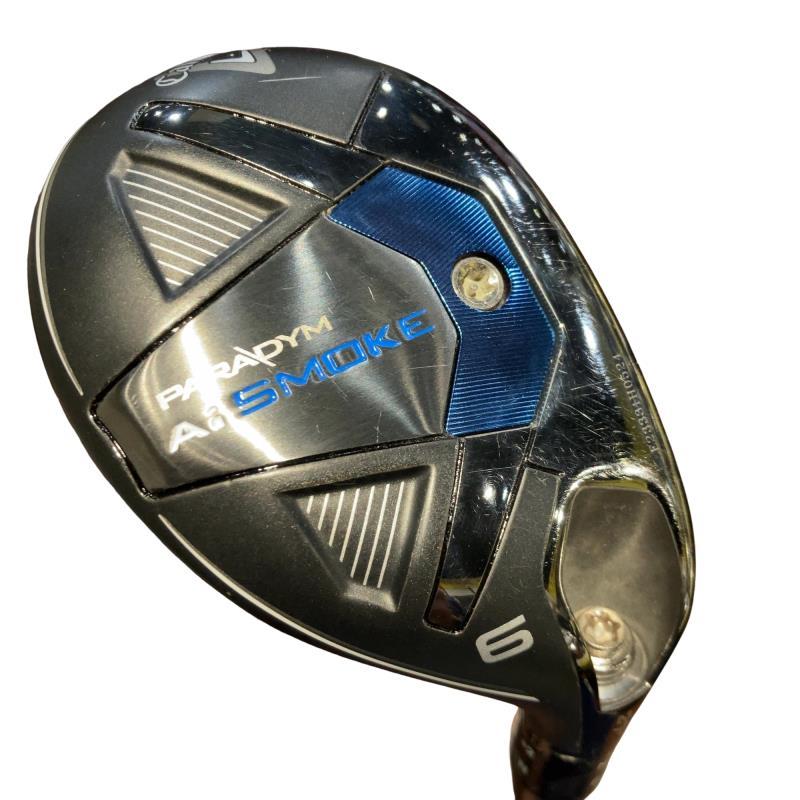 キャロウェイ　A.I. SMOKE 6番 UT 純正シャフトFLEX-S Callaway（キャロウェイ） PARADYM Ai SMOKE U6 ユーティリティ UT