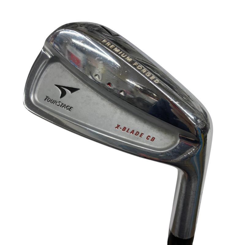 ☆ 名器！ブリヂストン XブレードCBアイアン 8本 レフティ レフティ ツアーステージ X-BLADE CB メンズアイアン 8本 S 左利き