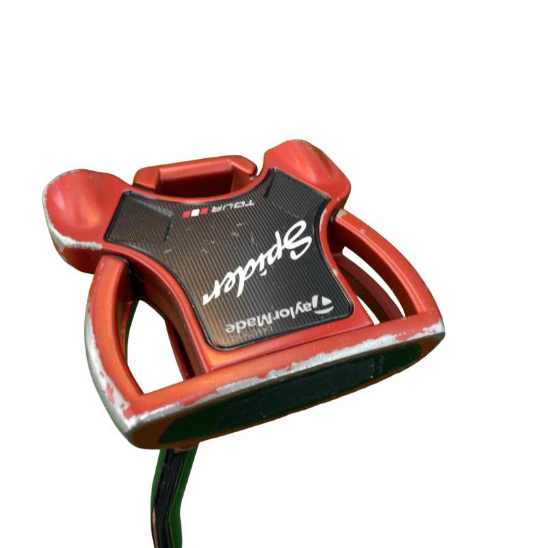 テーラーメイド ゴルフ Spider Red パター ダブルベンド 34インチ TaylorMade（テーラーメイド） Spider Tour RED(サイトライン) ダブル