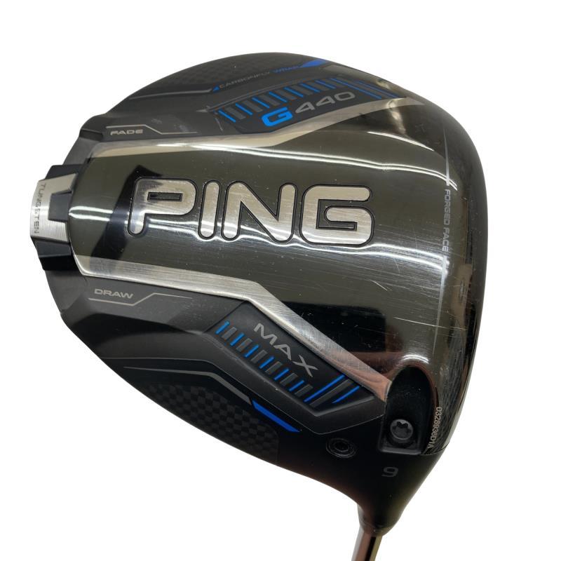 PING G 440 MAX ドライバー　9° シャフト　S PING（ピン） G440 MAX 9° ドライバー DR フレックスS : ゴルフ