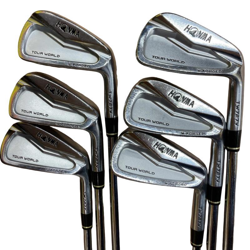 HONMA GOLF（本間ゴルフ） TOUR WORLD TW727V FORGED 6S アイアンセット IR フレックスS : ゴルフ