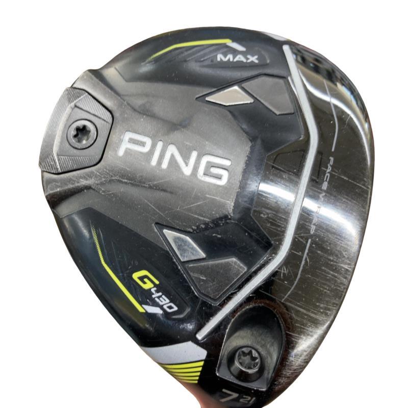 【新品】G430 MAX 7W 7番ウッド フェアウェイウッド PING PING（ピン） G430 MAX 7W フェアウェイウッド FW フレックスR