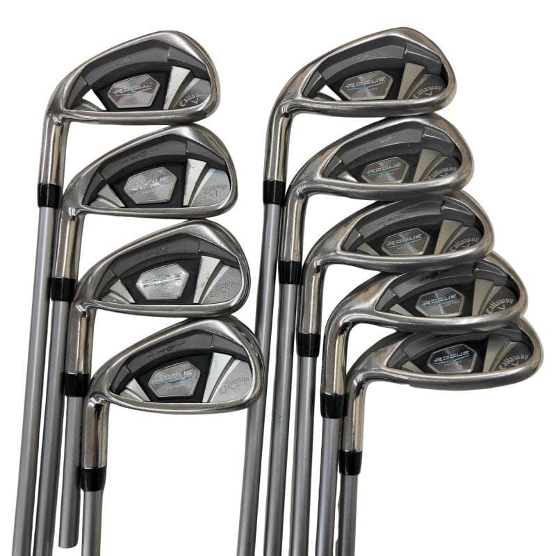 キャロウェイ　ローグスターアイアン　9本セット　レフティ Callaway（キャロウェイ） ROGUE STAR 9S レフティ アイアンセット IR