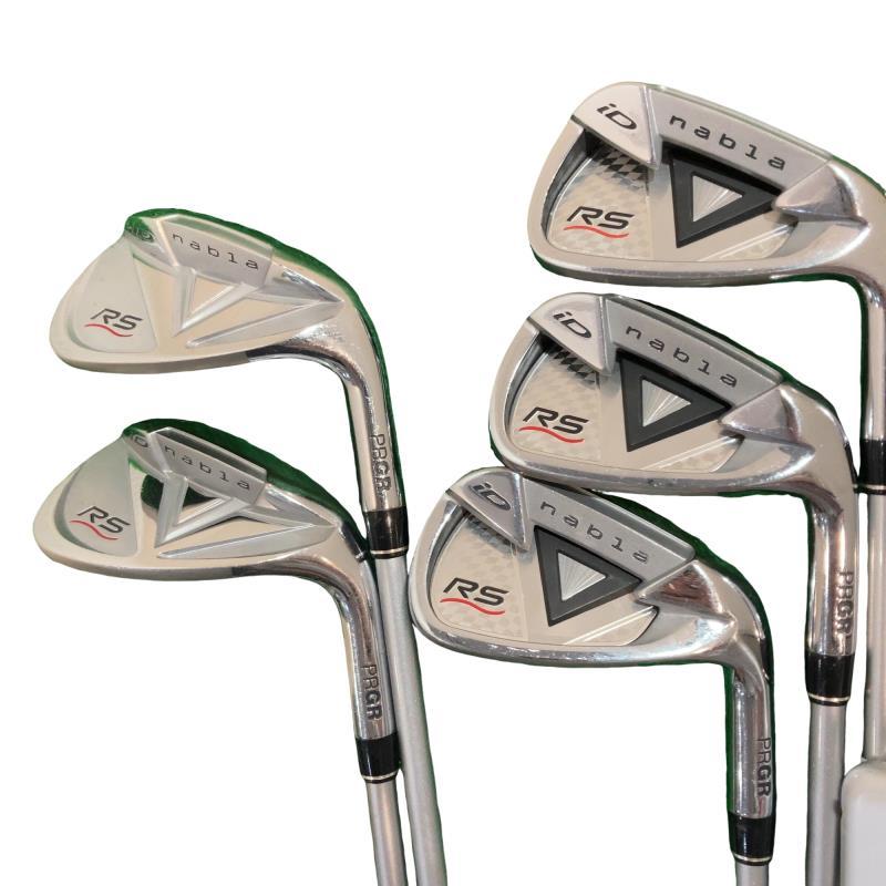 【女性用】PRGR RS iD nabla レディース アイアンセット （A） PRGR（プロギア） iD nabla RS TITAN FACE 6S レディース アイアン