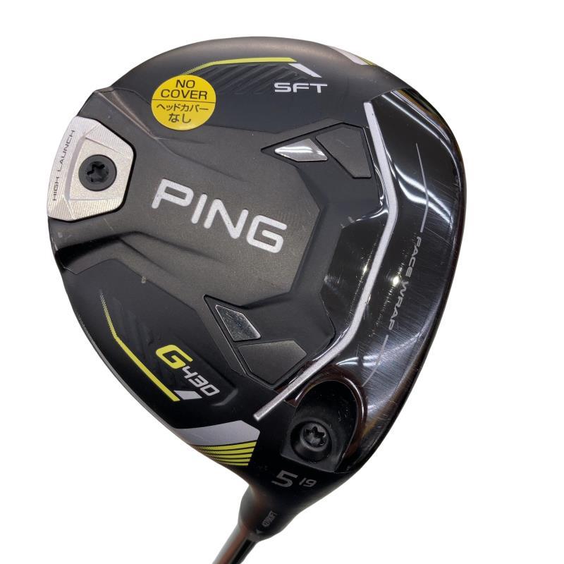 SFTフェアウェイウッド G430 【超美品】PING 5W19度SR フレックスS FW フェアウェイウッド 5W SFT G430 PING（ピン） クラブ