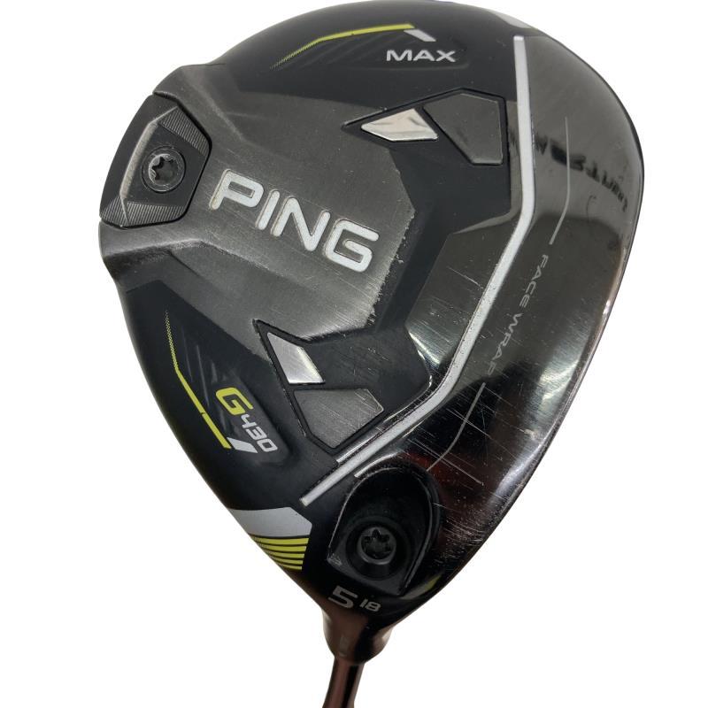 【本日まで】PING G430 MAX 5W シャフトS【ゴルフクラブ】 PING（ピン） G430 MAX 5W フェアウェイウッド FW フレックスS