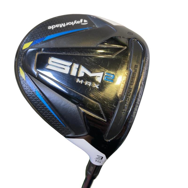 TaylorMade SIM2 MAX フェアウェイウッド 3w SR TaylorMade（テーラーメイド） SIM2 MAX 3W フェアウェイウッド FW