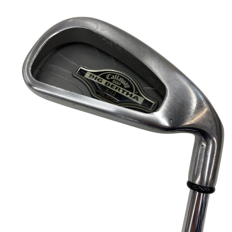 特価！BIGBERTH X12ProSeries アイアン8本、新品グリップ付 Callaway（キャロウェイ） BIG BERTHA X-12 PRO SERIES 8S アイアン