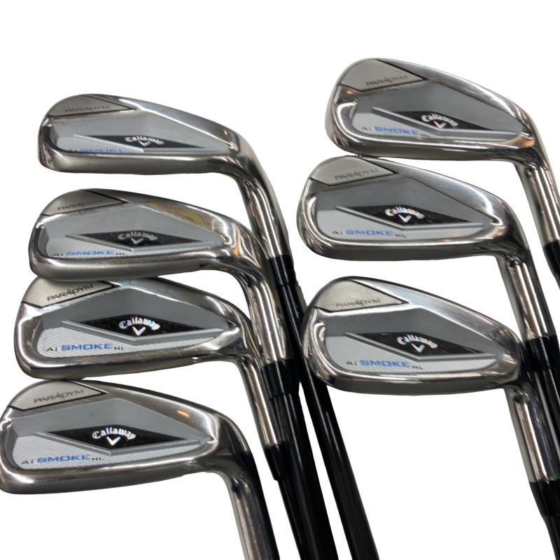 キャロウェイ PARADYM Ai SMOKE 7番 R Callaway（キャロウェイ） PARADYM Ai SMOKE HL 7S アイアンセット IR