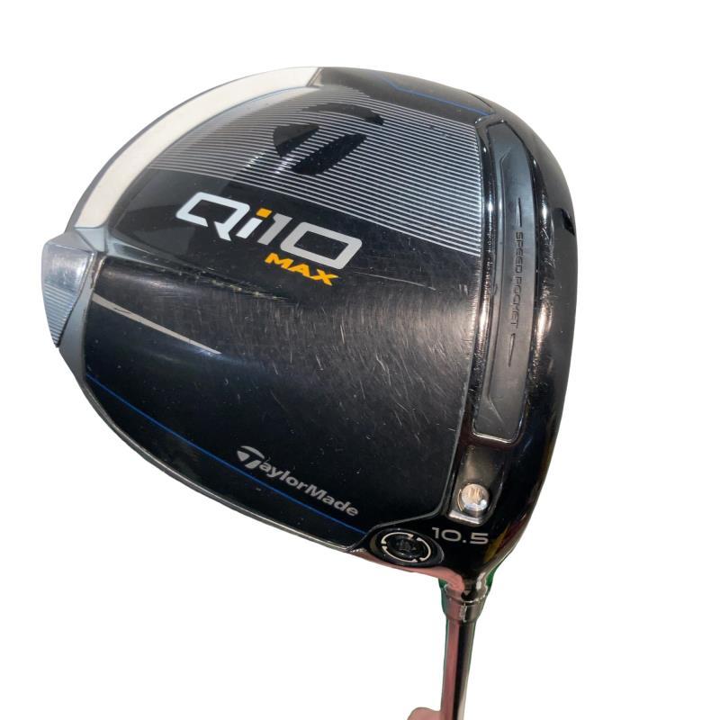 美品 TaylorMade Qi10 MAX ドライバー 10.5度 純正SR TaylorMade（テーラーメイド） Qi10 MAX 10.5° ドライバー DR