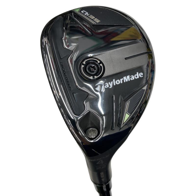 新品　TaylorMade QI35 4U ユーティリティ　S スチール TaylorMade（テーラーメイド） Qi35 U4 レフティ ユーティリティ UT