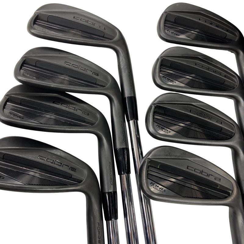 COBRA（コブラ） KING FORGED TOUR(2024) BLACK 8S アイアンセット IR 