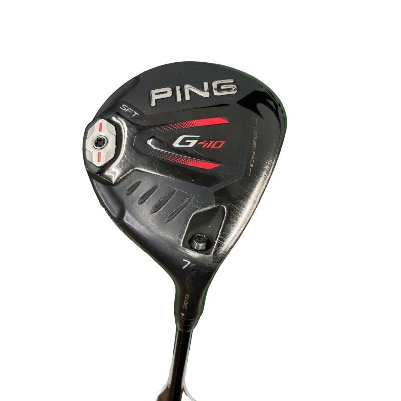 ピンPING G410フェアウェイウッド7W 20.5°純正カーボン送料込み PING（ピン） G410 SFT 7W フェアウェイウッド FW フレックスSR