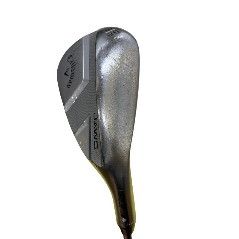 キャロウェイ JAWS FULL TOE 58°/10° USA ウェッジ WG フレックスSの画像