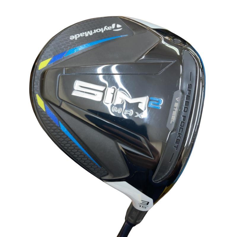 TaylorMade SIM2 MAX フェアウェイウッド 15度　3w TaylorMade（テーラーメイド） SIM2 MAX 3W フェアウェイウッド FW