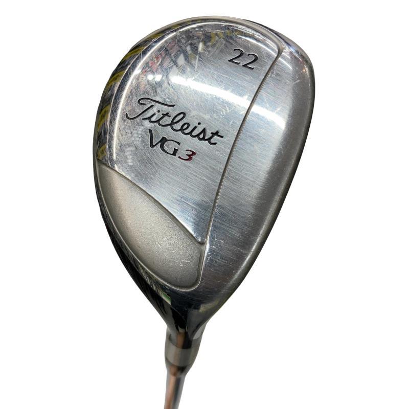 Titleist VG3 ユーティリティ#3&FW#5クラブ2本セット Titleist（タイトリスト） Titleist VG3 22° ユーティリティ UT
