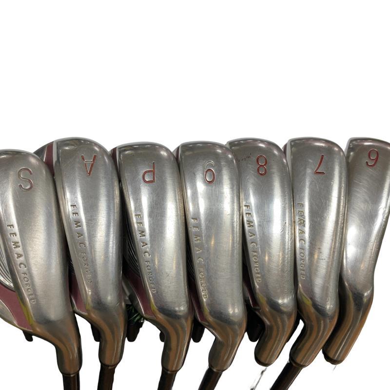 良品状態良好 PRGR/プロギア 505 レディースアイアンセット8本 バッグ付 PRGR（プロギア） 505 IRONS 8S レディース アイアンセット IR