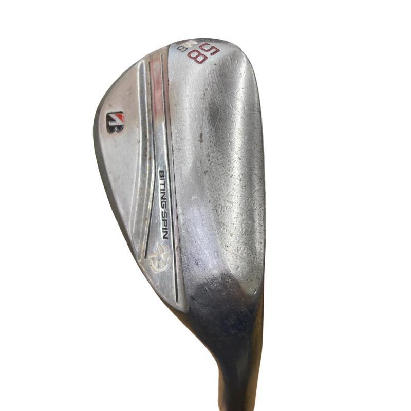 BRIDGESTONE Biting Spin ウェッジ 58度　ノーメッキ BRIDGESTONE GOLF ブリヂストン BITING SPIN ノーメッキ 58°/08°M