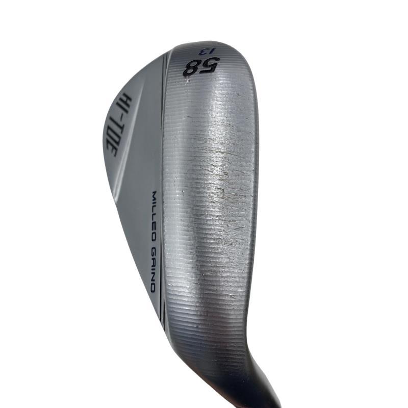テーラーメイド Taylor Made MILLED GRIND HI-TOE(2022) クローム 58°/13° ウェッジ WG フレックスSの画像