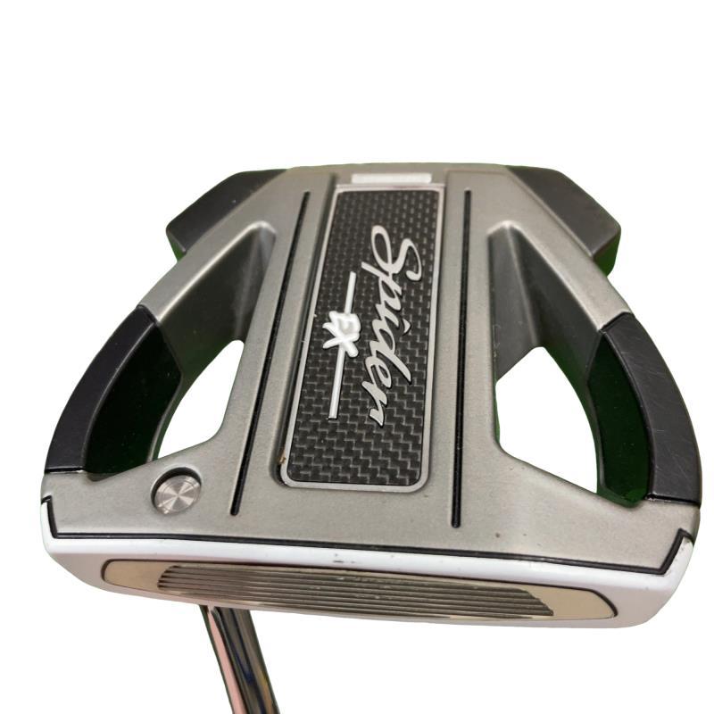 テーラーメイド スパイダー EX パタープラチナム TaylorMade（テーラーメイド） Spider EX PLATINUM/WHITE シングル