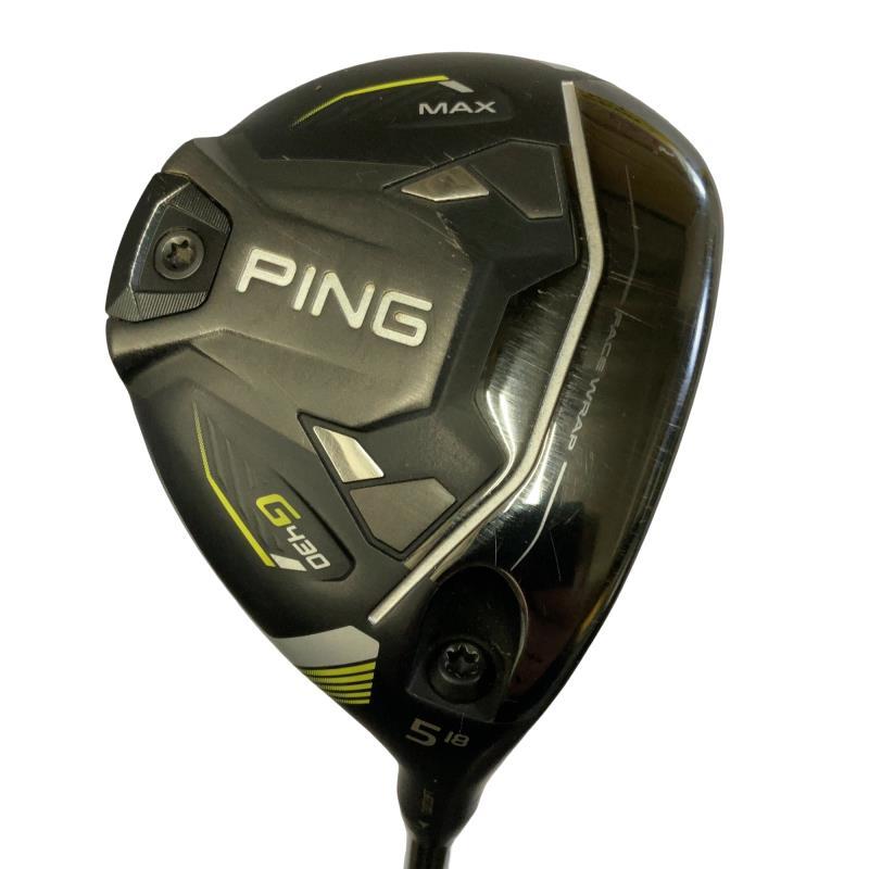 美品 PING G430 MAX 5W FW フェアウェイウッド 18度 PING（ピン） G430 MAX 5W フェアウェイウッド FW フレックスその他