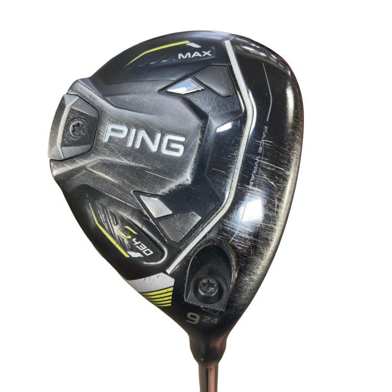 【超希少 】【超美品】PING G430 MAX フェアウェイウッド 9W PING（ピン） G430 MAX 9W フェアウェイウッド FW フレックスS