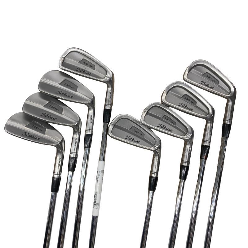 Titleist 735・CM FORGED ゴルフクラブ アイアン 8本セット Titleist（タイトリスト） Titleist FORGED 735・CM(サテン) 8S USA