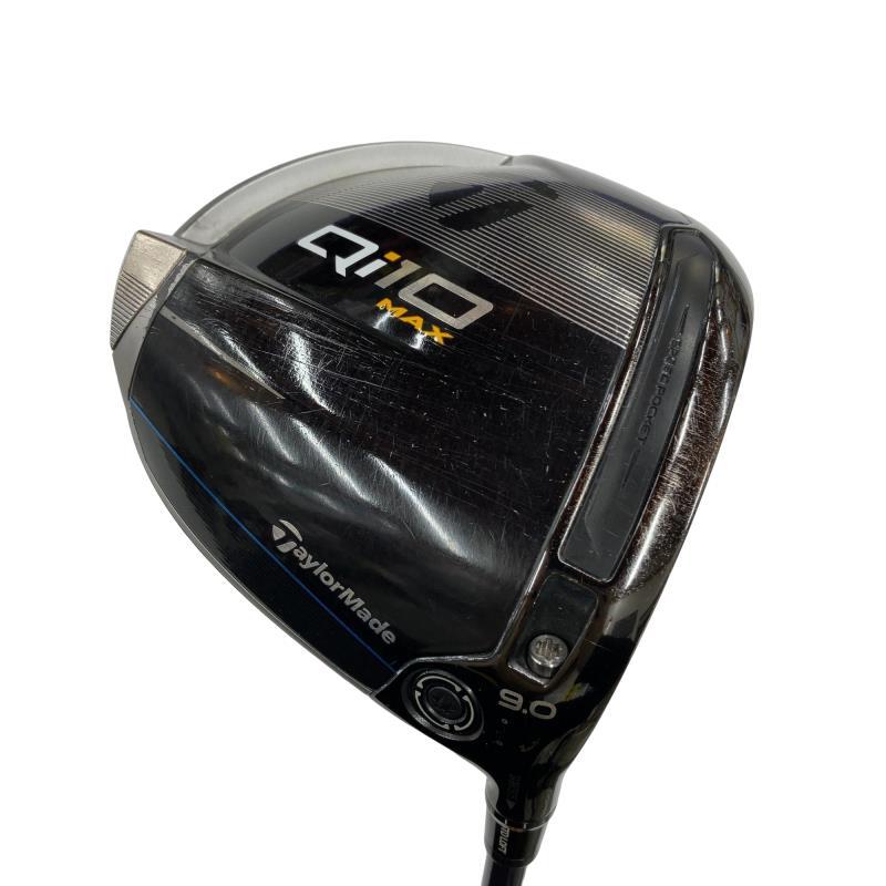 【中古】TaylorMade Qi10 MAX ドライバー 9.0度 TaylorMade（テーラーメイド） Qi10 MAX 9° ドライバー DR フレックス