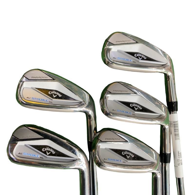 最終価格 新品 Callaway PARADYM Ai SMOKEアイアン ５Ｓ Callaway（キャロウェイ） PARADYM Ai SMOKE HL 5S アイアンセット IR