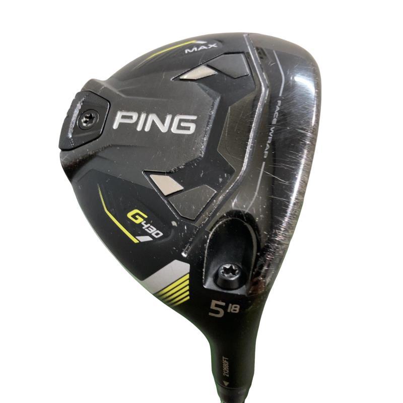 ［超美品］PING G430 MAX フェアウェイウッド　5W/S PING（ピン） G430 MAX 5W フェアウェイウッド FW フレックスS