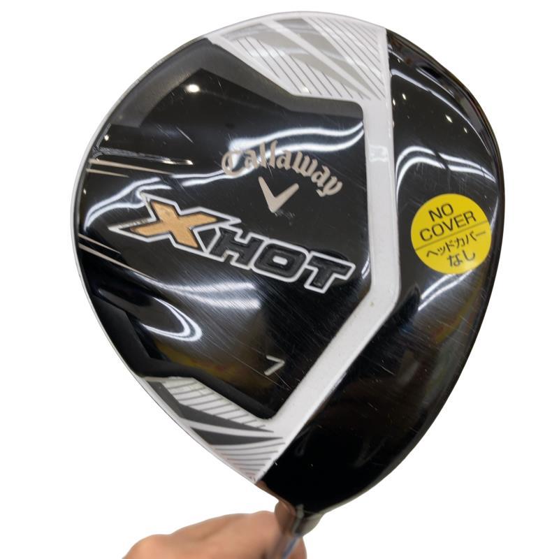名器】キャロウェイ X HOT フェアウェイウッド 7W（21°） フレックスS Callaway（キャロウェイ） X HOT 7W フェアウェイウッド FW フレックス