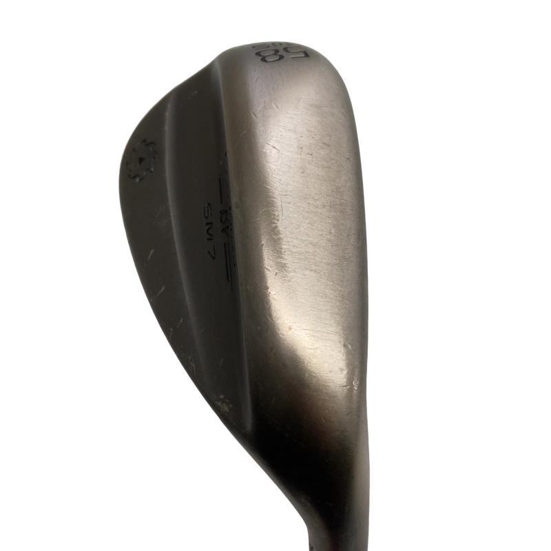 タイトリスト VOKEY SPIN MILLED SM7 ジェットブラック 58°/10°S ウェッジ WG フレックスS_3