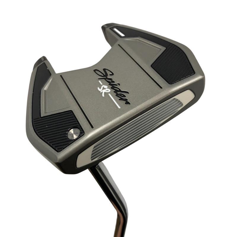 テーラーメイド スパイダー パター SR PLATINUM/WHITE 美品 TaylorMade（テーラーメイド） Spider SR PLATINUM/WHITE シングル